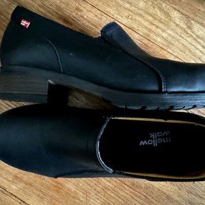 Mellow Walk Vanessa Leather Steel/Safety Toe, Non-Slip, Non-Marring Sz. 8 shoes